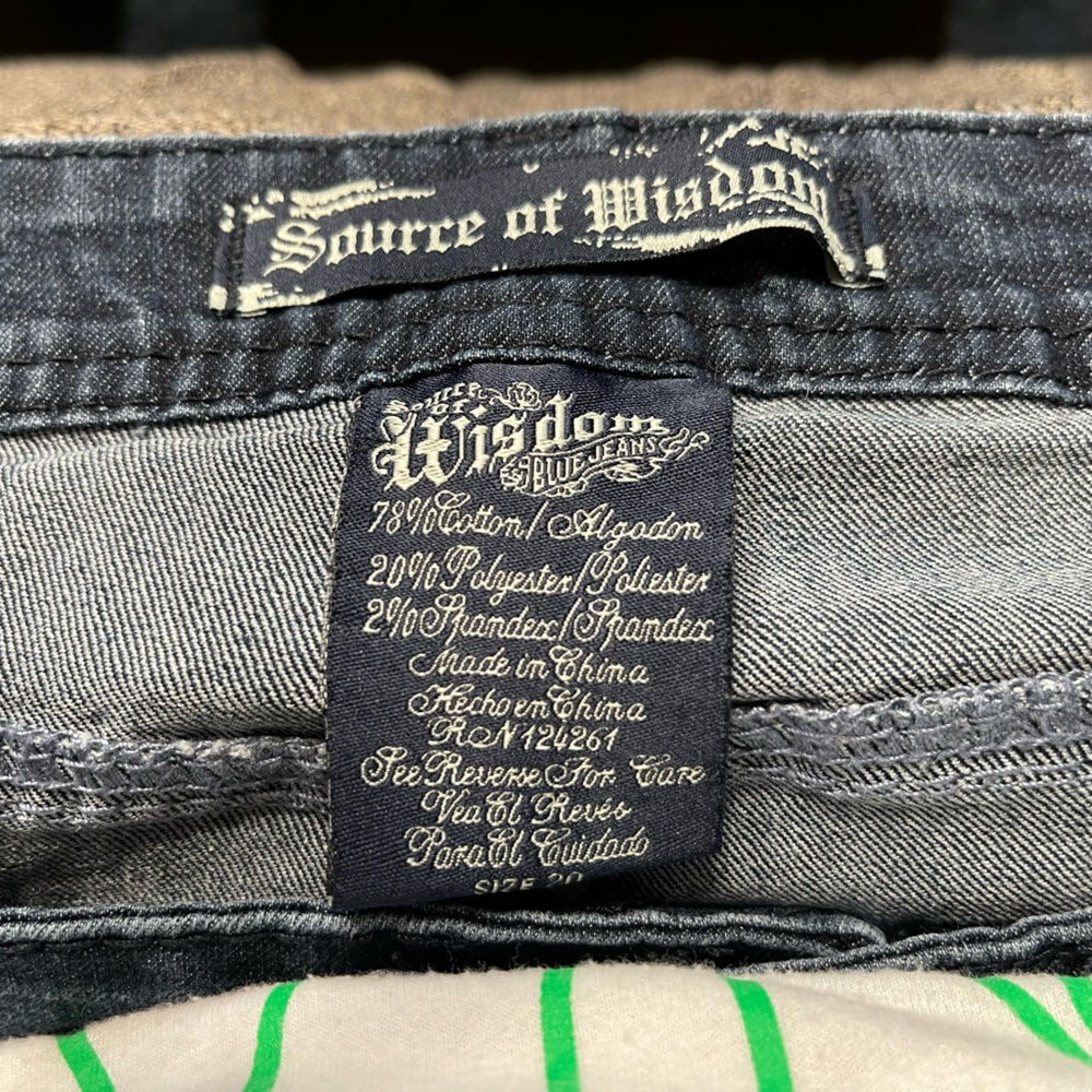 Source of wisdom jeans